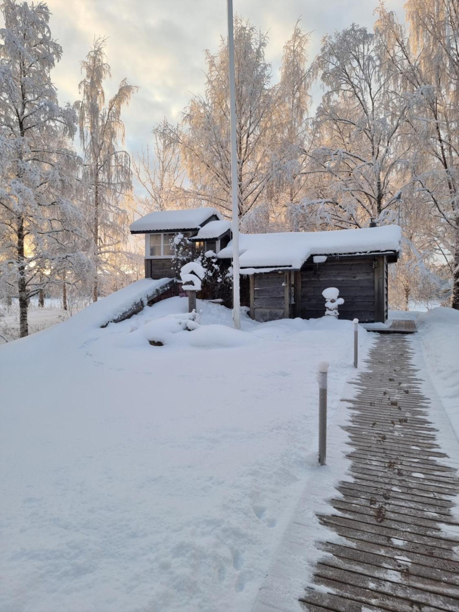 Wanha Kunnantalo Apartment Pudasjarvi Exterior photo